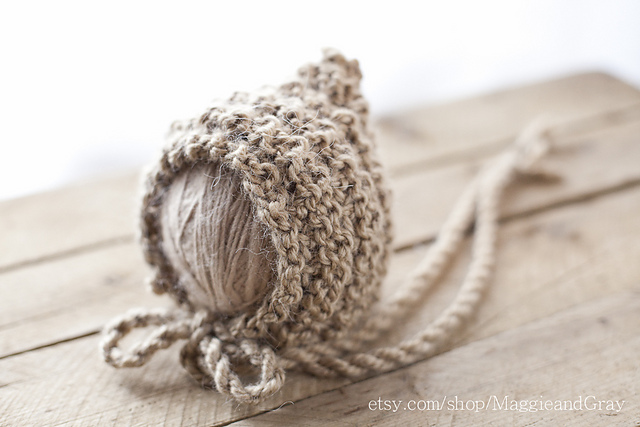 Beehive Newborn Pixie Bonnet