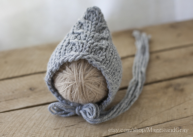 Dory Cable Pixie Bonnet