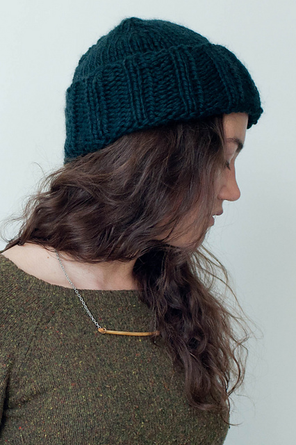 Folded Brim Hat