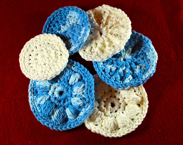 Reusable Cotton Face Pads in 3 Styles