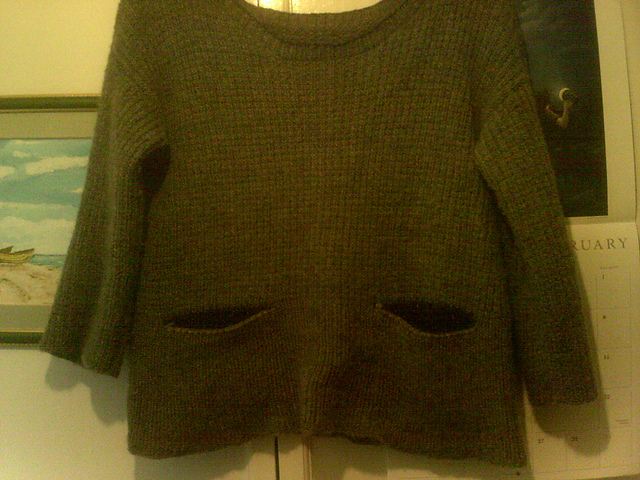 Wide Rib Boxy Jumper