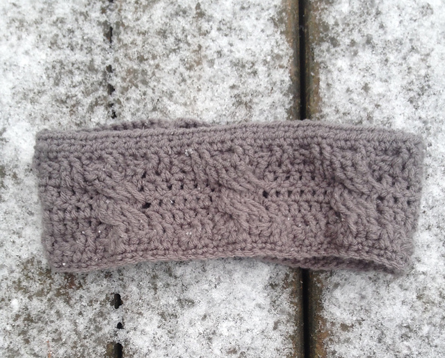 Crocheted Headband Ear Warmer