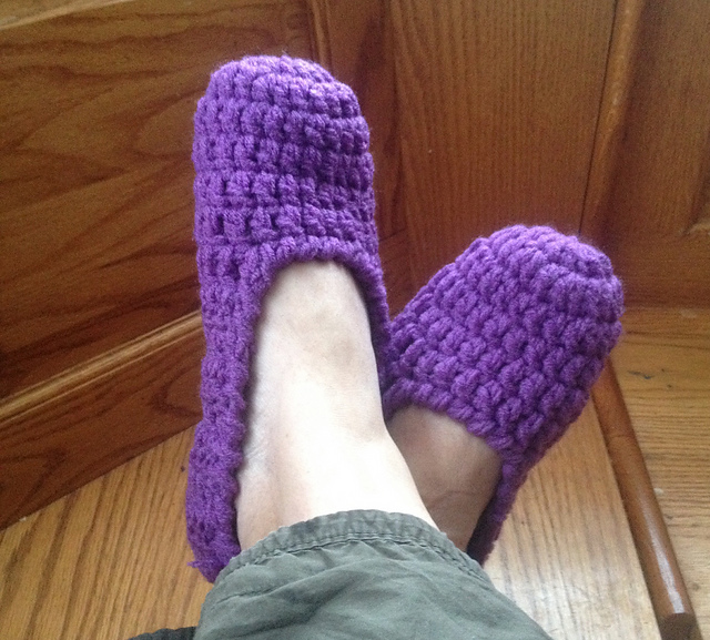 Crocheted Slippers