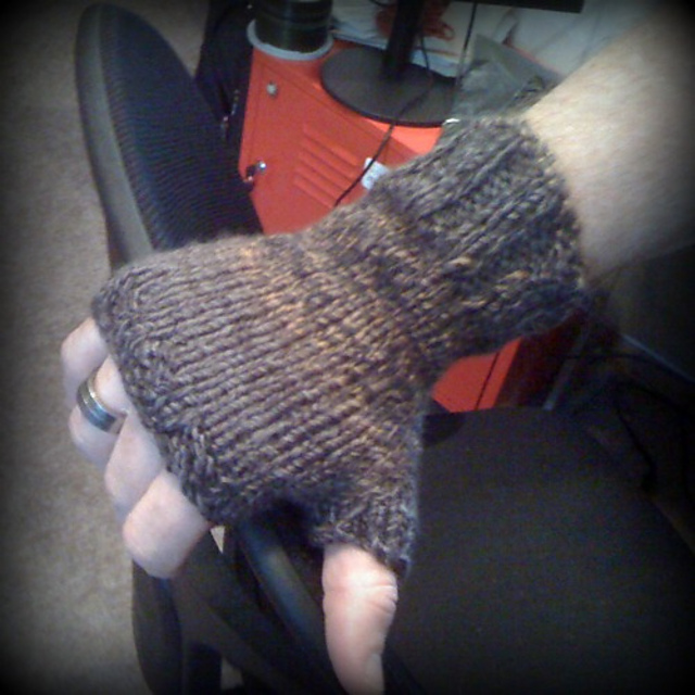 Men's "Trigger Happy" Fingerless Gloves