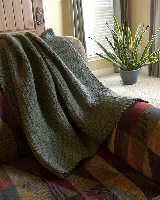 Textured Warm Throw