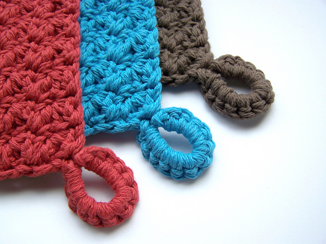 Thick With Color Potholders