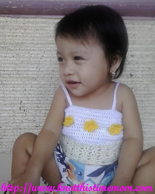 Toddler's Sweetness Top Crochet Pattern