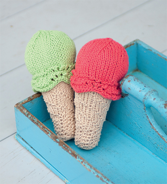 Ice cream rattle
