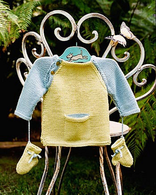 Ravelry Baby Baseball Tee With Mittens pattern by Mel Clark
