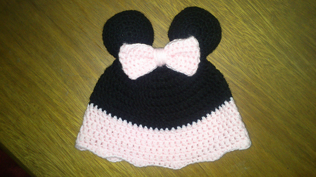Minnie and Mickey Beanie