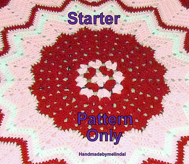16 point round ripple pattern
