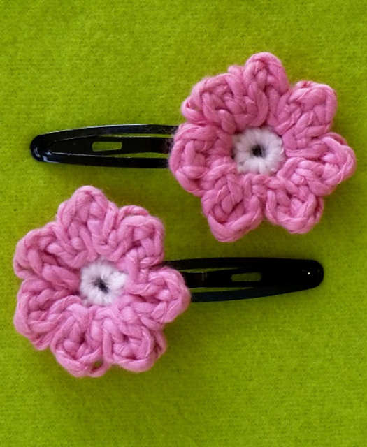 Spring Blossoms Hair Clips