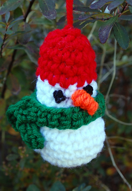 Simple Snowman Ornament