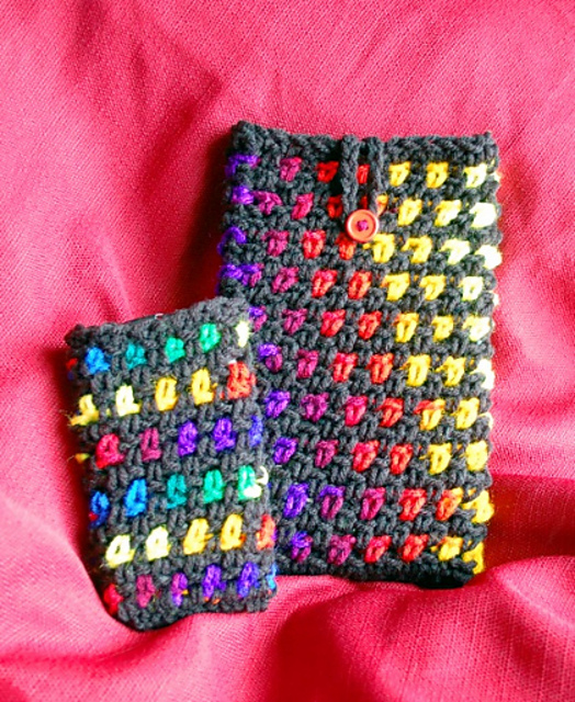 Stained Glass Universal Device Cozy