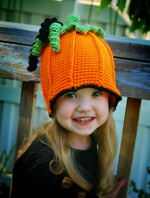 Easy Pumpkin Hat for Boys or Girls