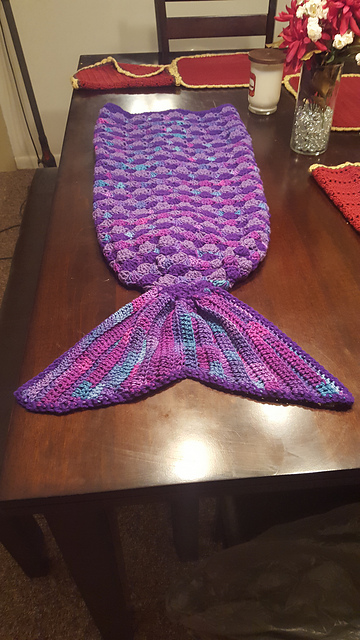 Mermaid Tail Blanket