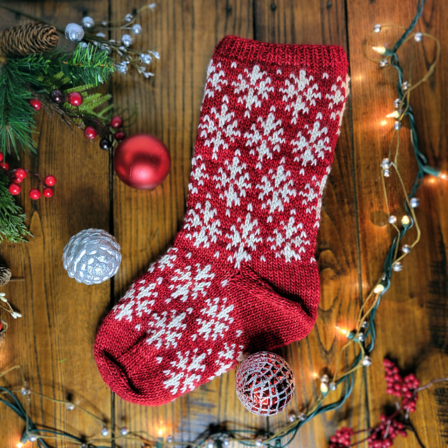 Flurry Christmas Stocking