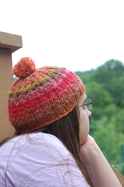Melissa's Cloud-Chasing Rainy Day Hat
