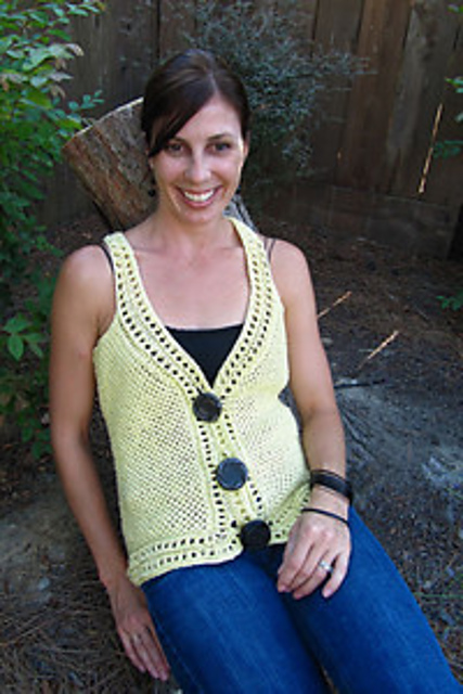 Walk With Me Sleeveless Knit Cardigan