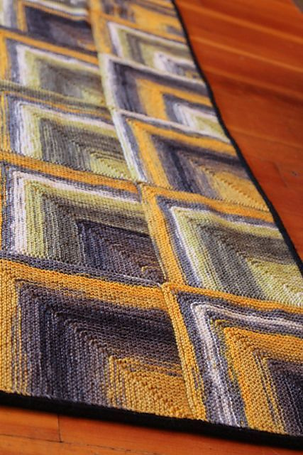 Mitered Square Blanket
