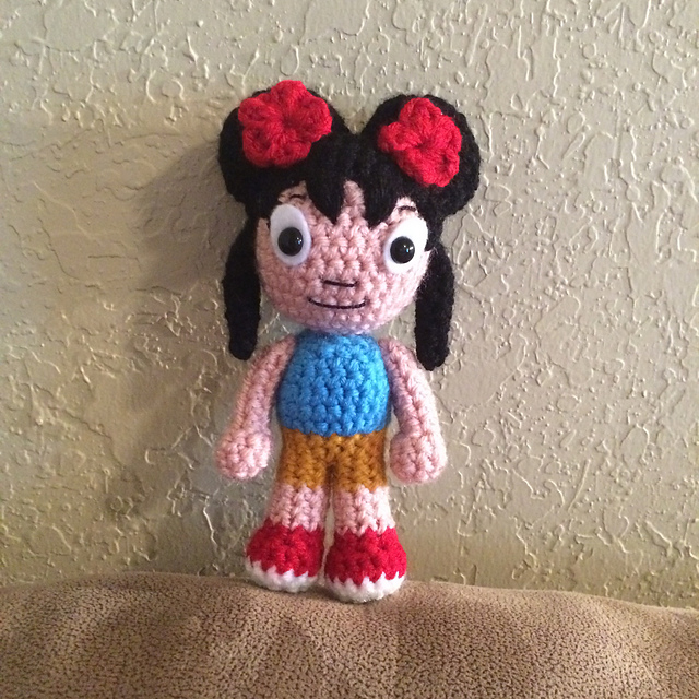 Kai Lan doll