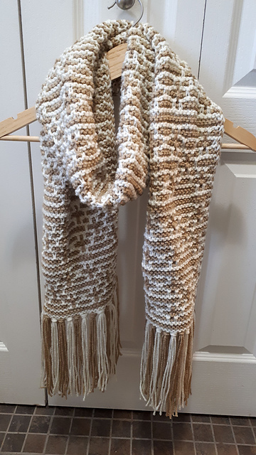 Second Hand News Mosaic Scarf