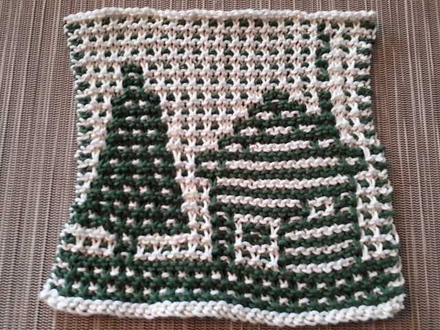 Cabin Dishcloth