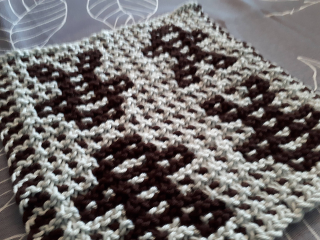 Gingerbread Cookie Dishcloth