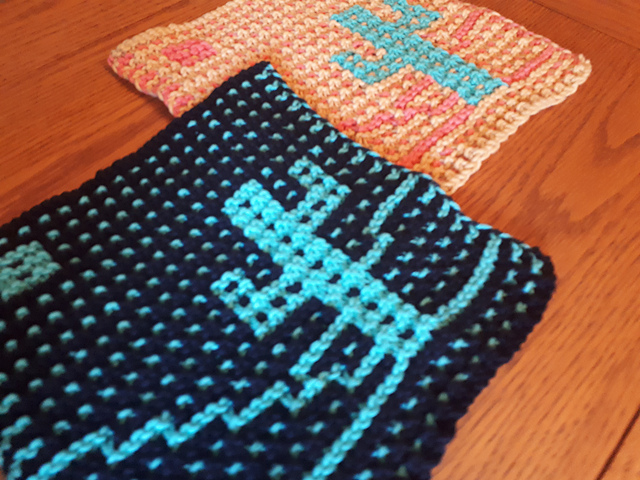 Desert Cactus Dishcloth