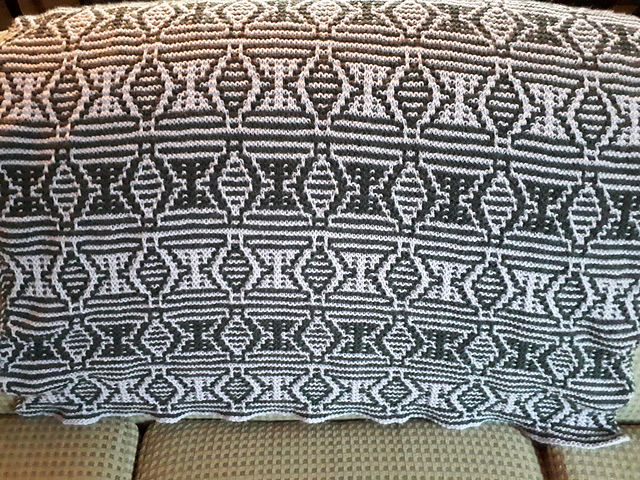 Hourglass Mosaic Blanket