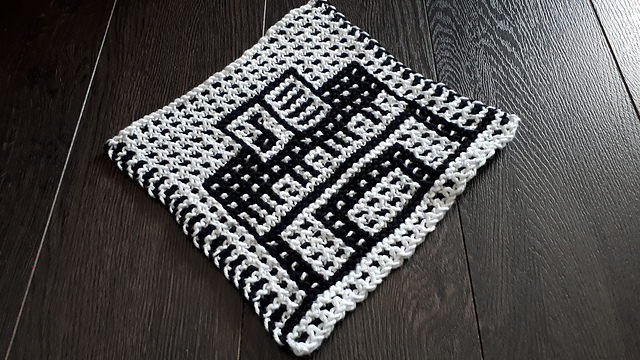Keyboard Piano Dishcloth