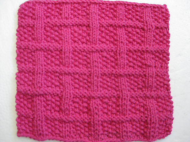 04 Lattice With Seed Stitch