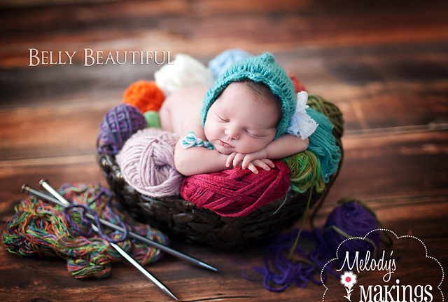 Vintage Knit Bonnet