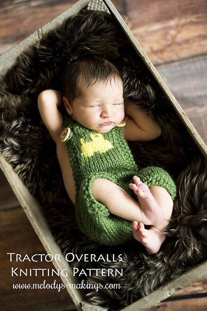 Tractor Overalls Knit