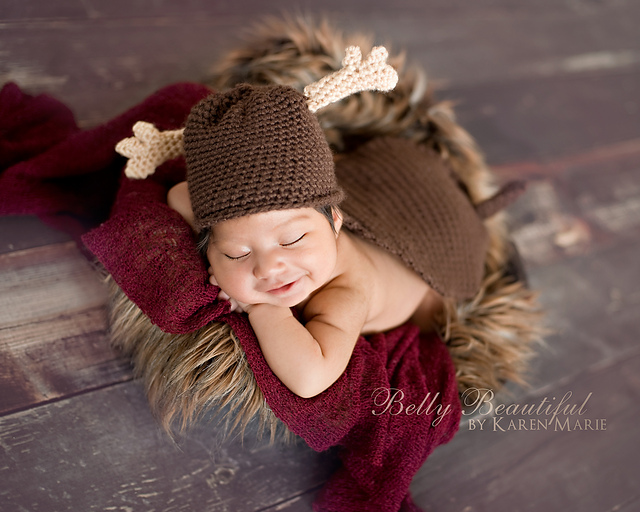 Moose Hat and Cape Set