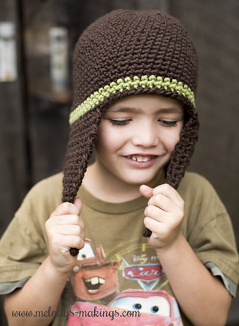 I-Cord Earflap Hat