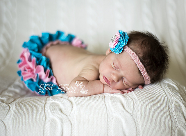 Ruffle Skirt and Headband Set Crochet
