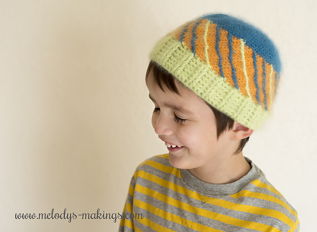 Bias Beanie ~ Crochet Version