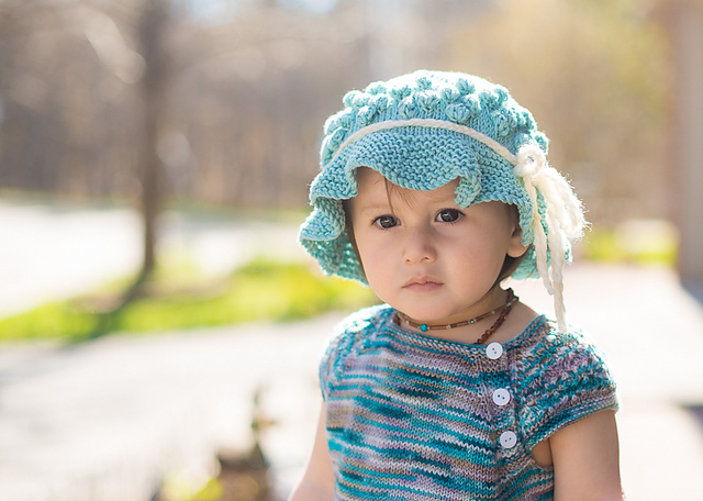 Pebble Beach Hat ~ Knit Version