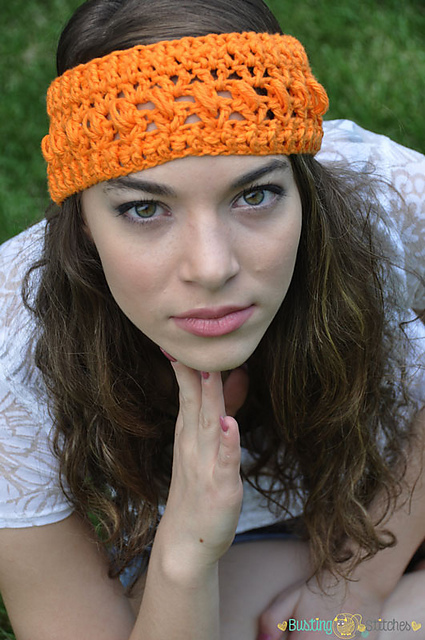 Flower Textured Headband