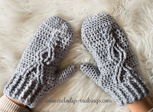 Jennika Mitts ~ Crochet Version