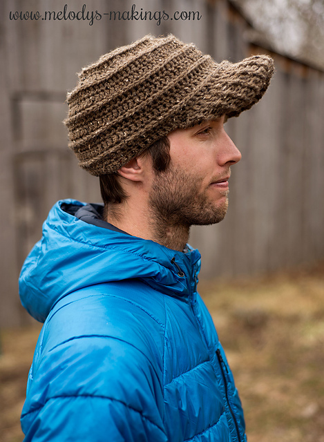 Cap Hat ~ Crochet Version