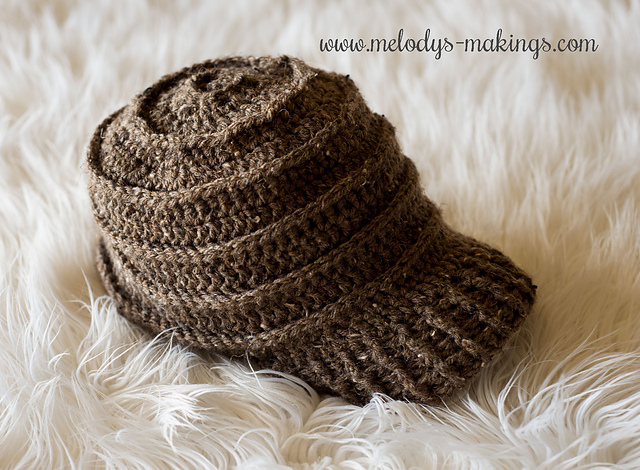 Cap Hat ~ Knit Version