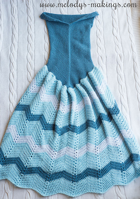 Ravelry: Ice Queen Dress Blanket pattern by Melody Rogers