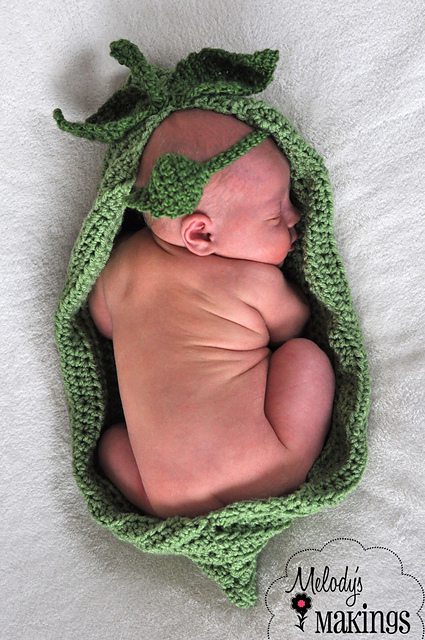 Cozy As a Pea - Newborn Peapod