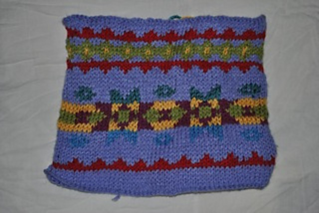 Wartime Farm Fair Isle Chart - Alex's Vest