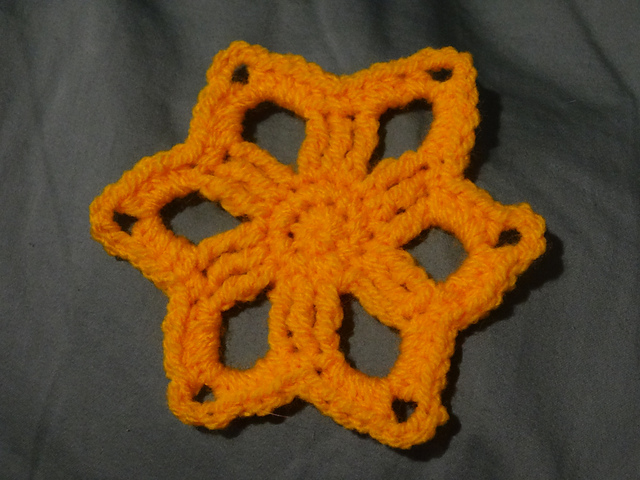 Advent Calendar * December 01 * Crochet Star “Anastasia”