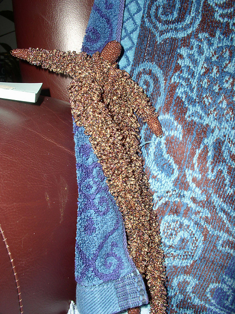 Beadwrangler's Shimmy Shan: A Bead Crochet Doll