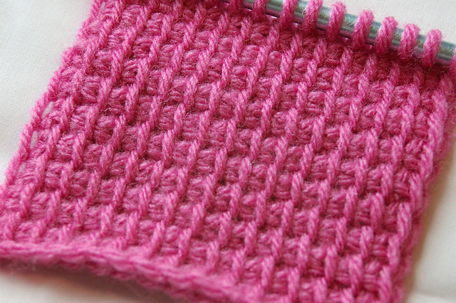 Basic Tunisian Crochet Stitch Tutorial