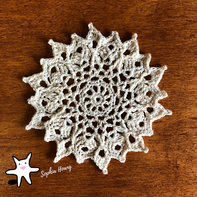 Borage Flower Coaster